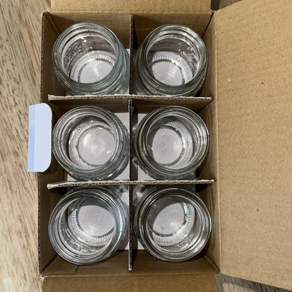 NIB Kickers mason jar  shot glasses set of 6 - Picture 2 of 4